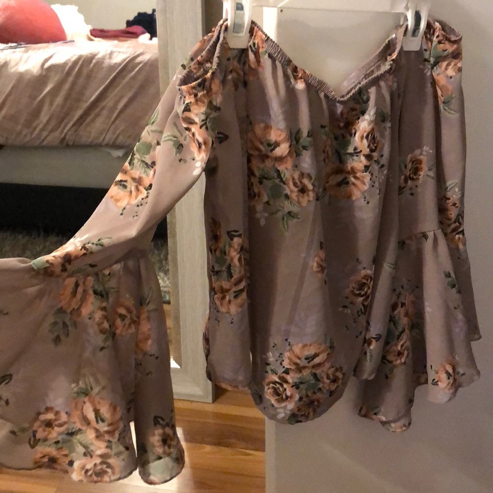 Off shoulder blouse